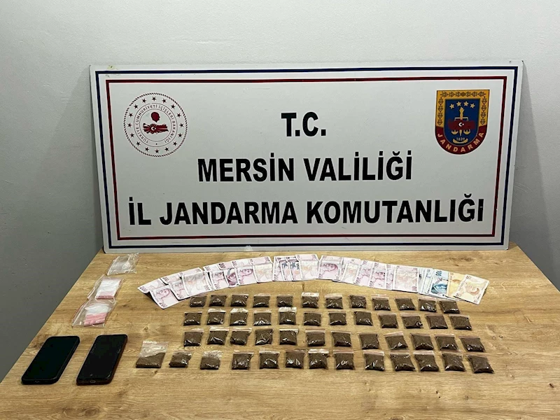 Mersin’de uyuşturucu operasyonu 