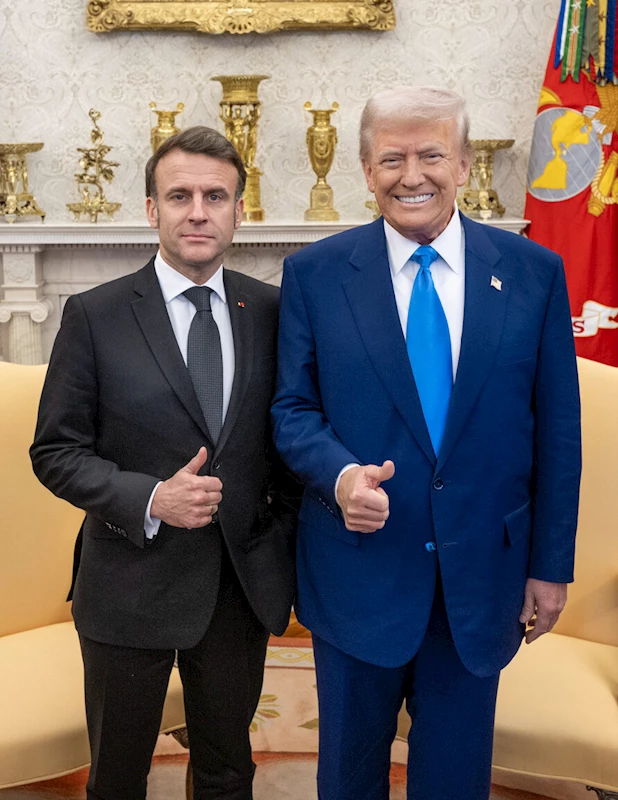 Trump ve Macron, Beyaz Saray