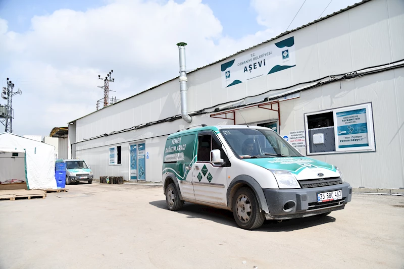 Osmaniye’de, ihtiyaç sahibi 7 bin 500 kişiye evlerinde sıcak yemek ikramı yapılacak