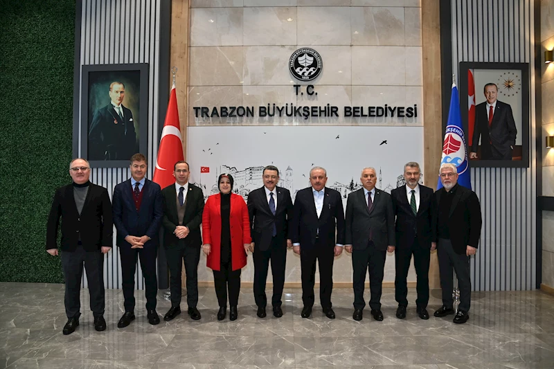 Önceki dönem TBMM Başkanı Şentop’tan Büyükşehir Belediyesi’ne ziyaret