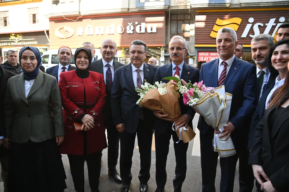 Trabzon Büyükşehir Belediyesi, Bakanlar Uraloğlu ve Bolat