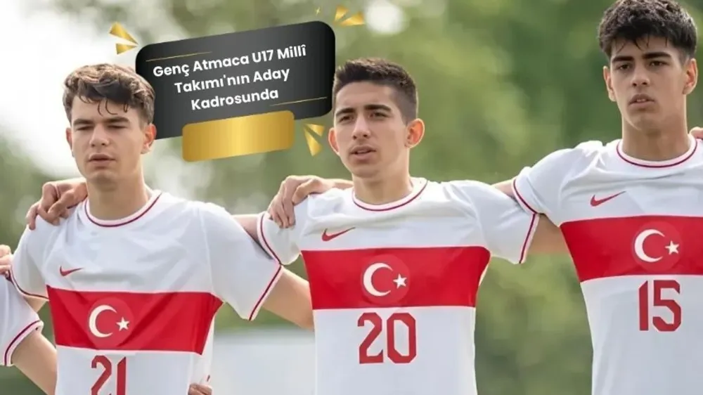 Rizeli Emir Bora Çoban, U17 Millî Takımı