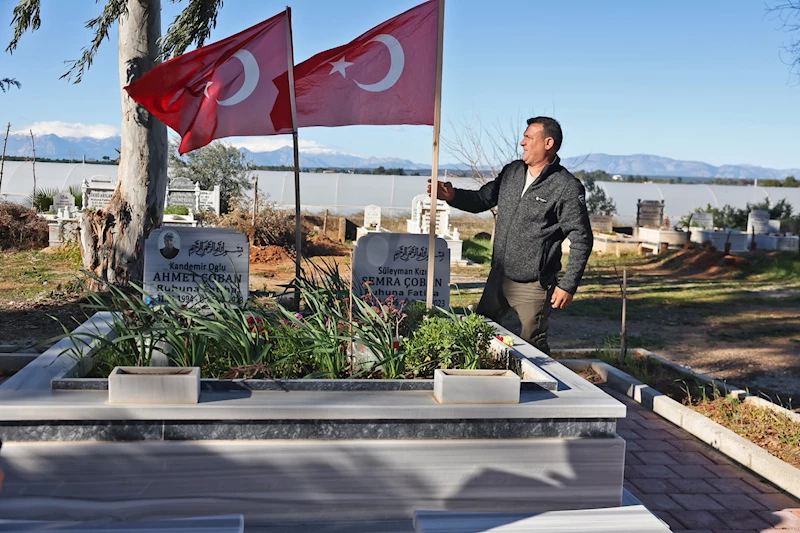 Antalya Büyükşehir Belediyesi 6 Şubat deprem şehitlerini andı 