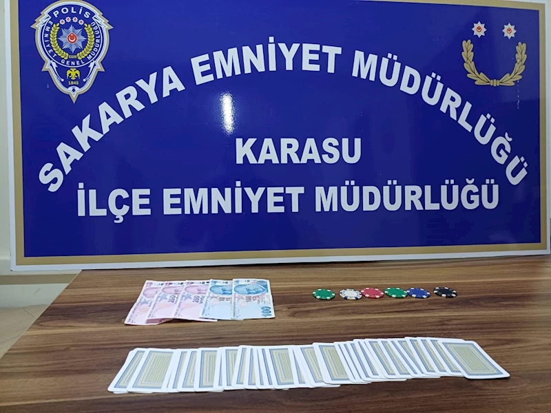 Sakarya’da kumar operasyonu: 16 kişi hakkında işlem yapıldı 