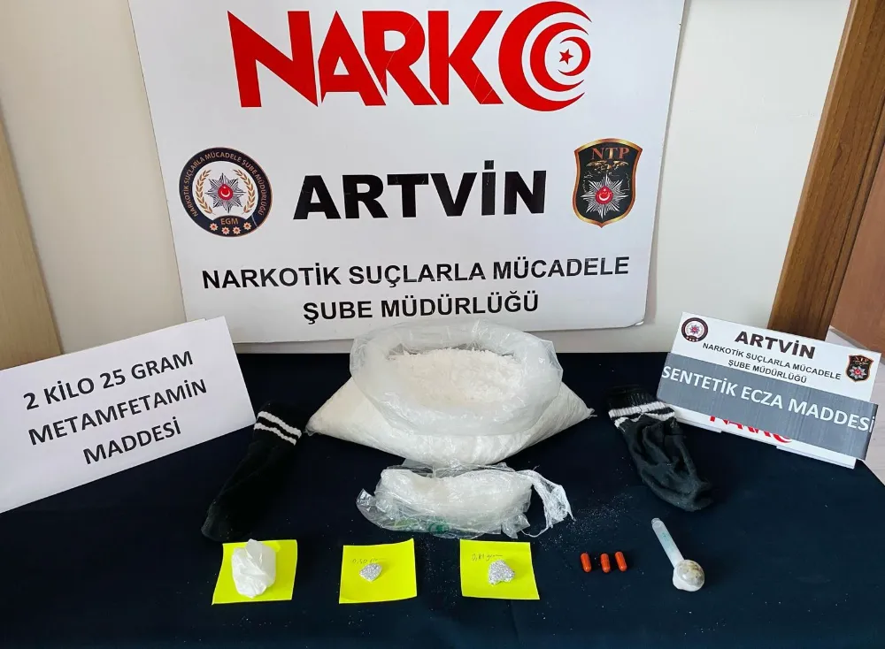 Artvin’de Uyuşturucu Operasyonu 4 Şahıs Tutuklandı