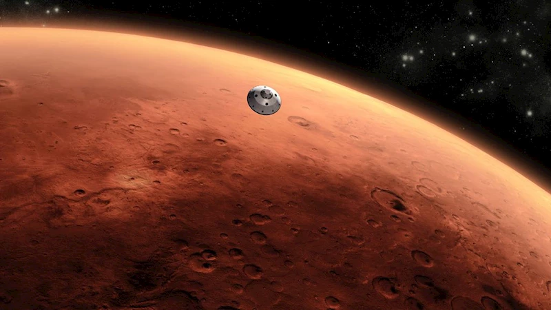 Mars uzay aracı milyonlarca yıllık sırrı ortaya çıkardı