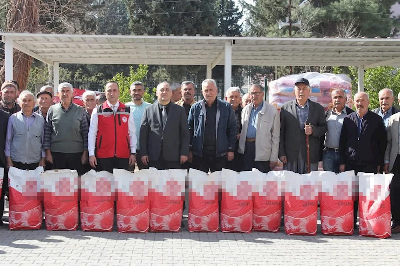 Çiftçilere yüzde 75 hibe destekli ayçiçeği tohumu