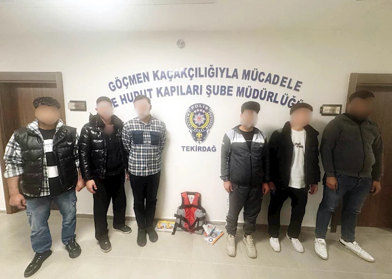 Tekirdağ’da 3 göçmen kaçakçılığı şüphelisi tutuklandı