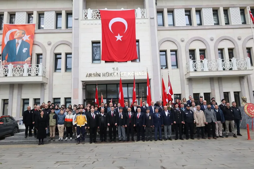 Arsin’de 18 Mart Çanakkale Zaferi Coşkuyla Anıldı