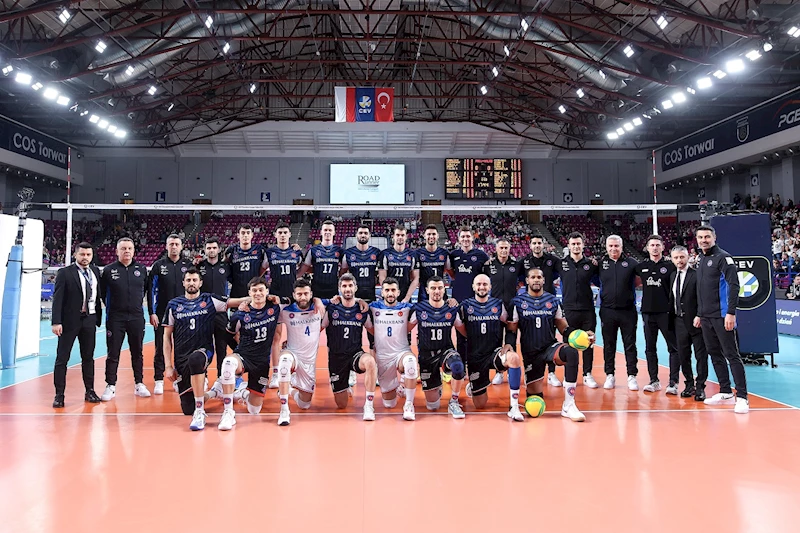 Halkbank, CEV Şampiyonlar Ligi’nde yarı finale yükseldi