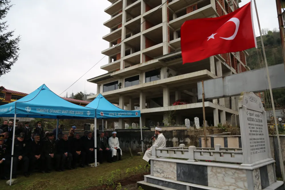 Rize’de Çanakkale Zaferi’nin 110. Yıldönümü ve Şehitleri Anma Etkinliği