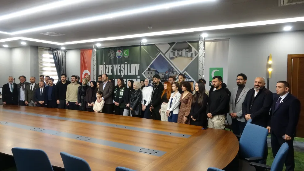 RİZE Yeşilay Genel Başkanı Dinç Biz inanıyoruz ki hiçbir gencimiz bağımlı olmayacak