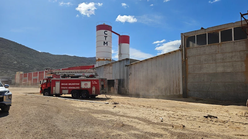 Kereste fabrikasındaki yangın büyümeden söndürüldü