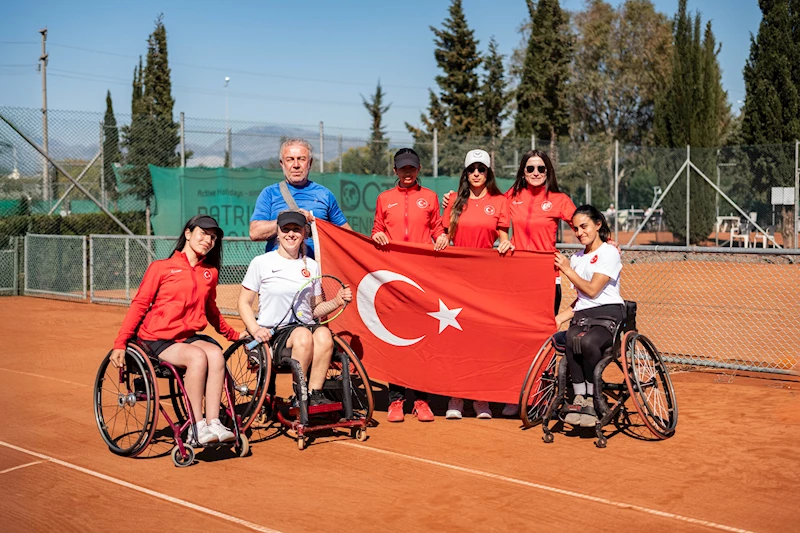 Tekerlekli Sandalye A Milli Kadın Tenis Takımı Avrupa elemelerinde finalde