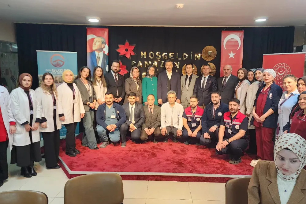 Erzurum Valisi Mustafa Çiftçi,Güzide Bakım ve Rehabilitasyon Merkezinde İftar Yemeğinde Bir Araya Geldi