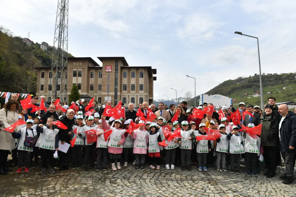 Trabzon’da Orman Haftası Coşkusu 250 Fidan Dikildi