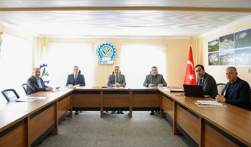 Rize Organize Sanayi Bölgesi Mart Ayı Yönetim Kurulu Toplantısı,Vali Baydaş