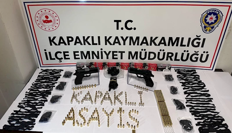 Tekirdağ’da uyuşturucu operasyonunda 4 tutuklama