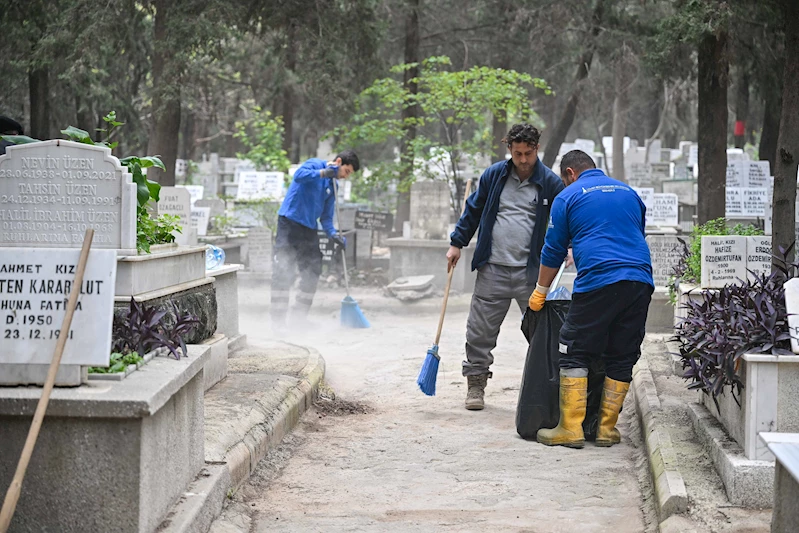 Bornova ve Büyükşehir Belediyesi iş birliğiyle temizlik ve bakım