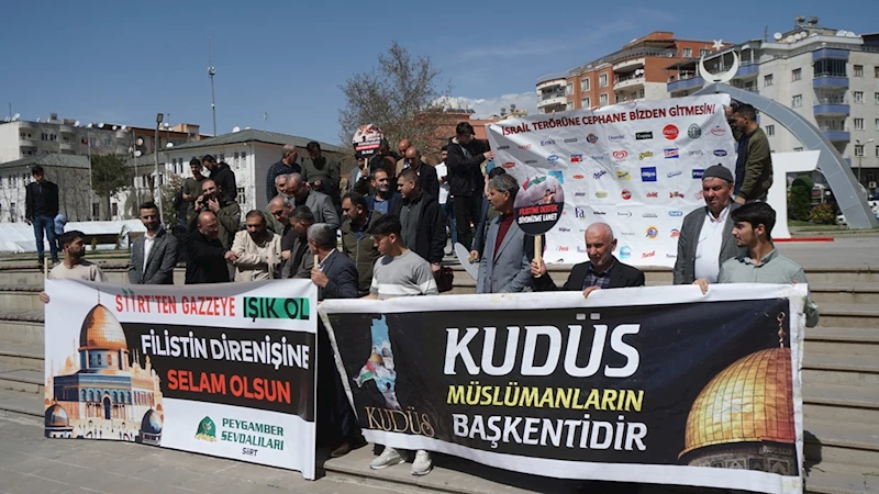 Siirt’te ‘Dünya Kudüs Günü’