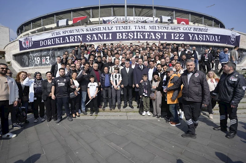 Beşiktaş’ta geleneksel bayramlaşma töreni yapıldı