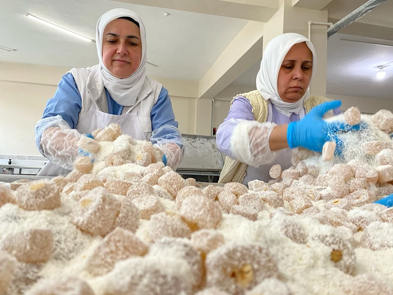 Otellerin dolduğu Safranbolu’da 300 ton lokum satılması hedefleniyor