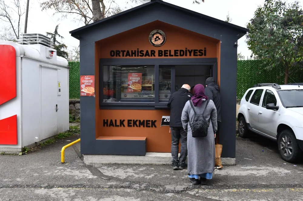 Halk Ekmek Büfelerinde Ramazan yoğunluğu