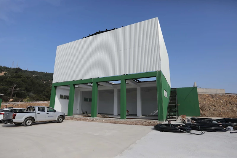 Bodrum katı atık transfer istasyonunun yüzde 85
