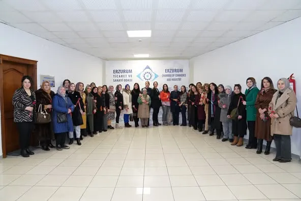 Erzurum Ticaret ve Sanayi Odası’nda 8 Mart Dünya Kadınlar Günü Etkinliği