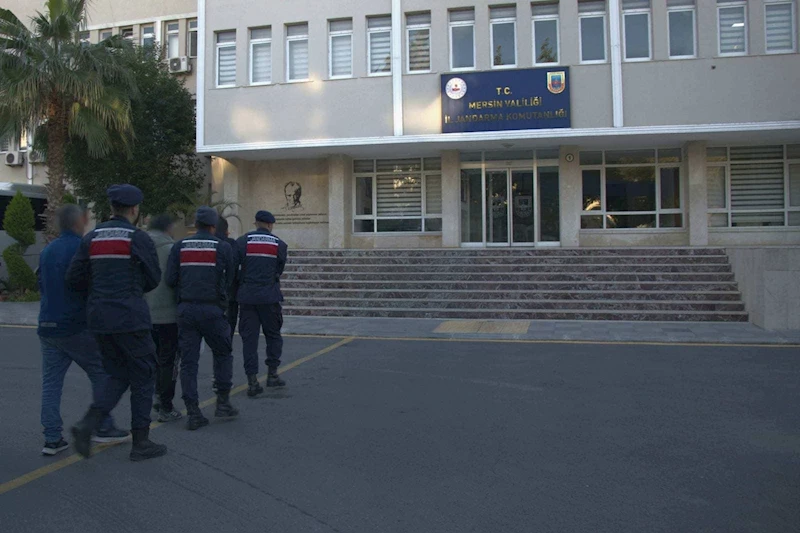 Mersin’de aranan 42 kişi  cezaevine gönderildi