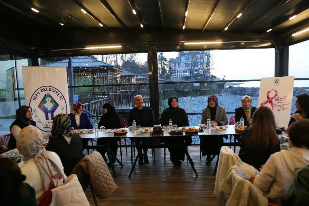 Rize Belediyesinden 8 Mart Dünya Kadınlar Gününe Özel İftar Etkinliği