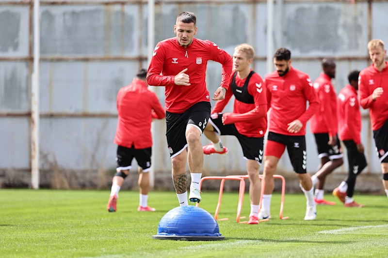Sivasspor, Çaykur Rizespor maçı hazırlıklarını sürdürdü