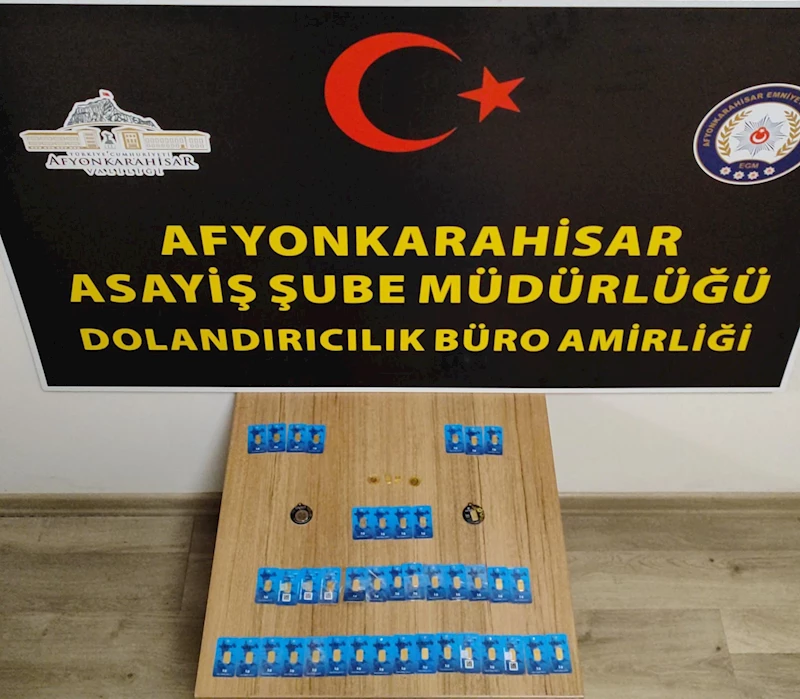 Kuyumculara sahte altın satan 2 kişi yakalandı