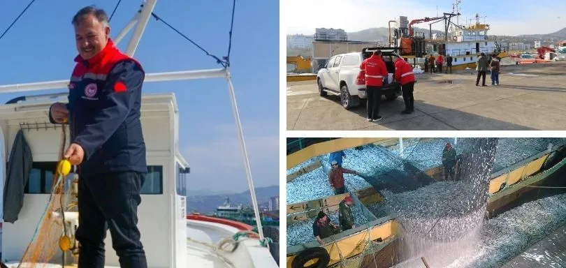 Trabzon’da Balıkçılıkta Av Yasağı Dönemi Başladı