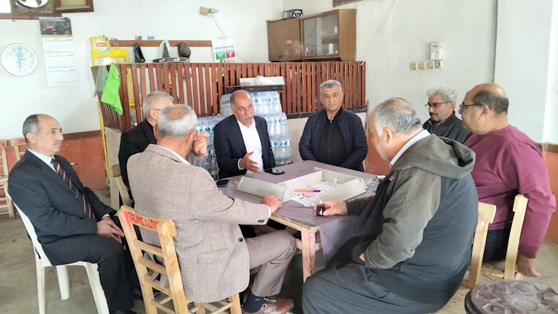 Başkan Altıok, vatandaşlarla bayramlaştı