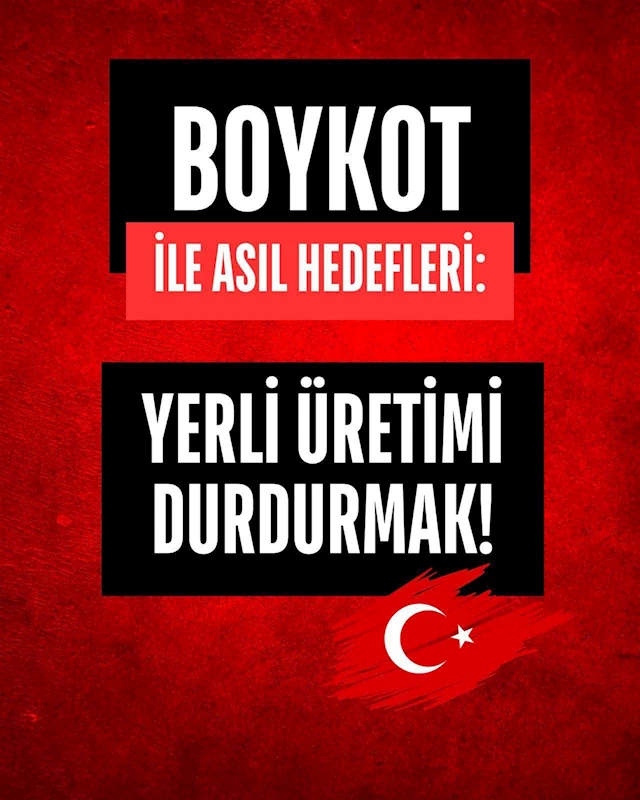 Bakanlar Tunç, Kurum ve Bak’tan ‘Boykot’ açıklaması