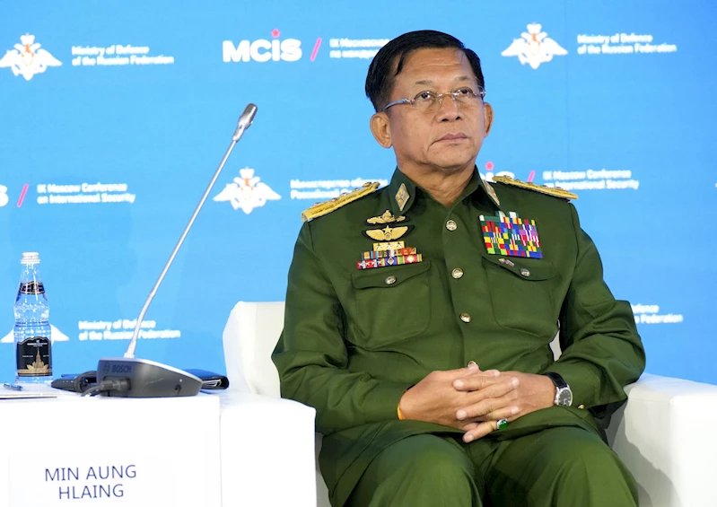 Myanmar lideri Min Aung Hlaing Bangkok