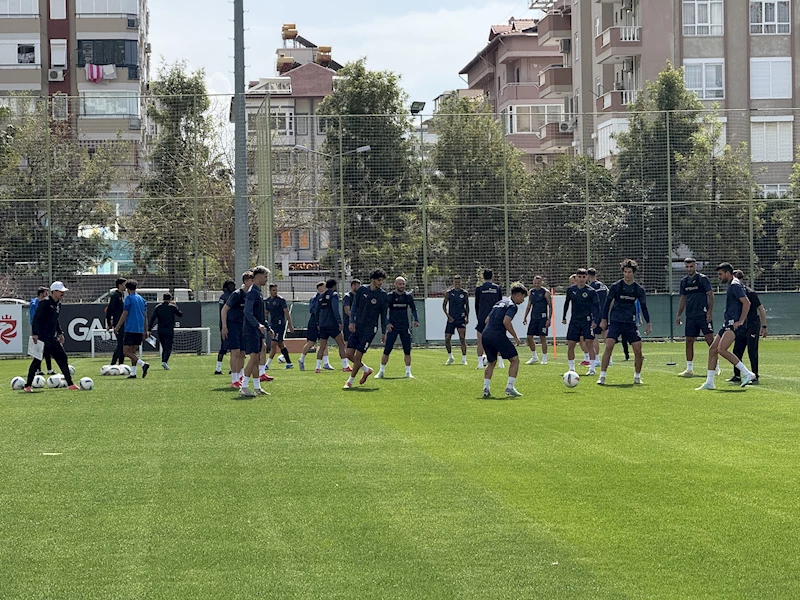 Alanyaspor, Bodrum FK maçı hazırlıklarını sürdürdü