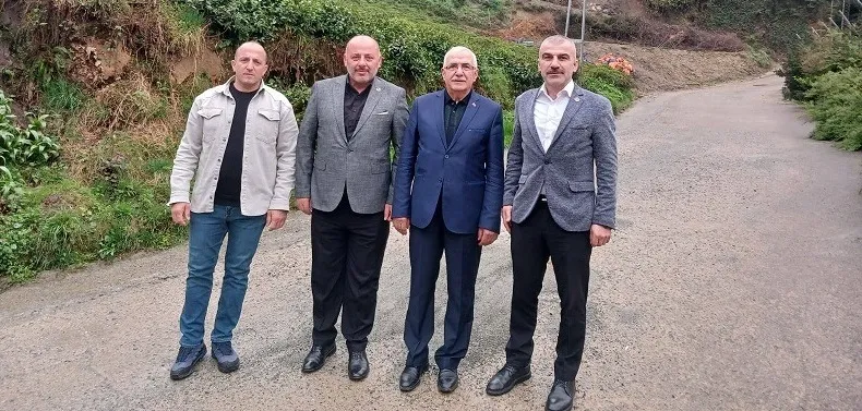 BBP Rize İl Başkanı Ensar Özçelik’ten Nihat Gürbüz’e Ziyaret