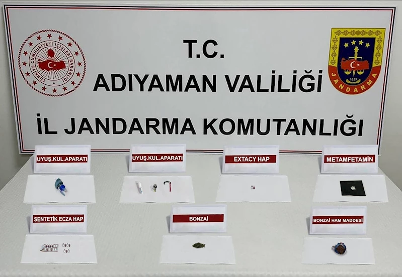Adıyaman’da uyuşturucuya 17 gözaltı