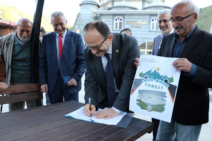 Ayar Rize’de Başlatılan Andon İkizdere Tüneli İmza Kampanyasına Destek Verdi