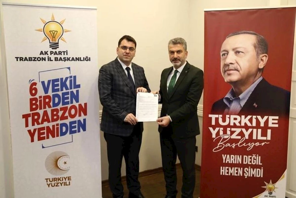 Kaymakamlık görevini bıraktı, AK Parti