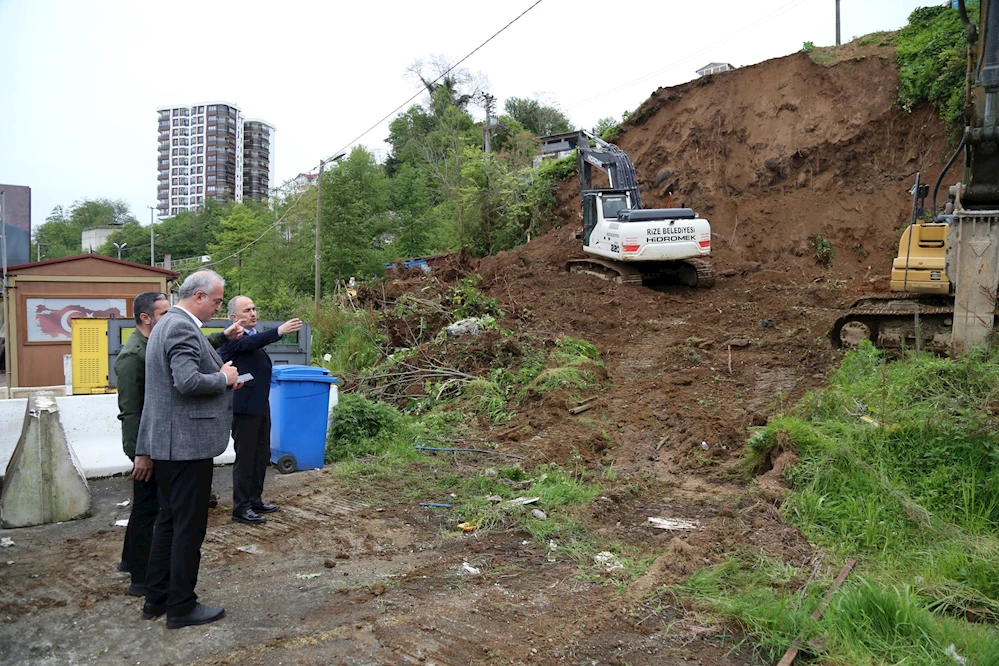 RİZE ŞEHİRLER ARASI OTOBÜS TERMİNALİNDE ÇALIŞMALAR BAŞLADI