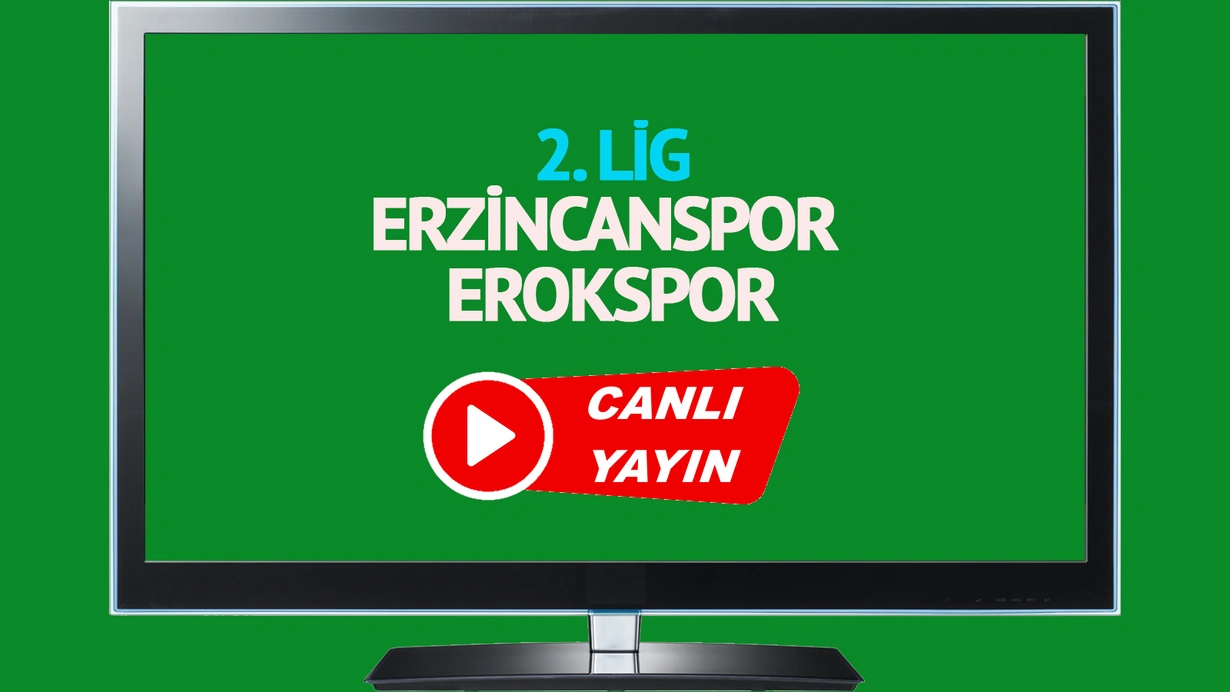 Erokspor Erzincanspor maçı canlı izle!