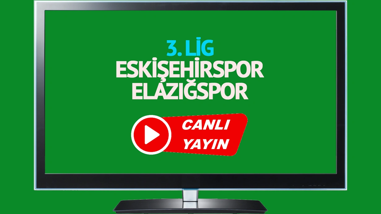 Eskişehirspor Elazığspor maçı canlı izle!