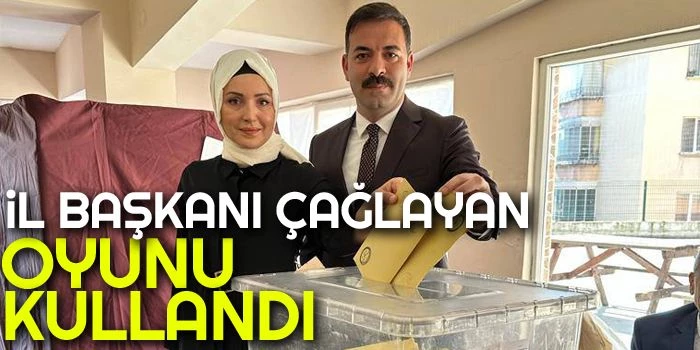 AK Parti Zonguldak İl Başkanı Mustafa Çağlayan Oyunu Kullandı!!