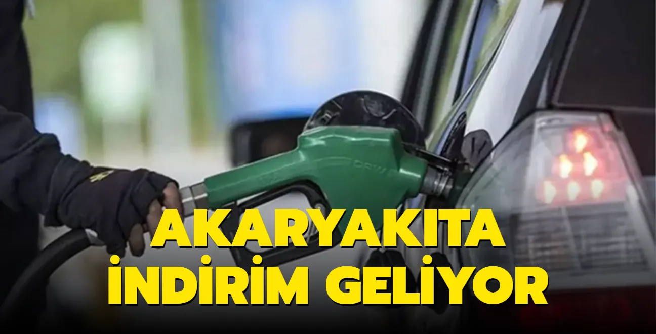 Son Dakika: Akaryakıta indirim geliyor