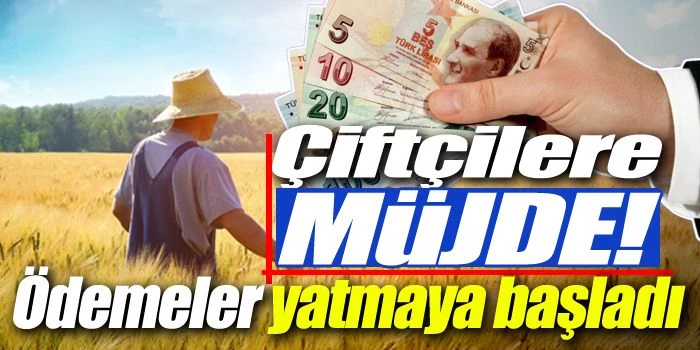 Bolu İl Tarım ve Orman Müdürlüğü Çiftçilere müjde! Ödemeler yatmaya başladı