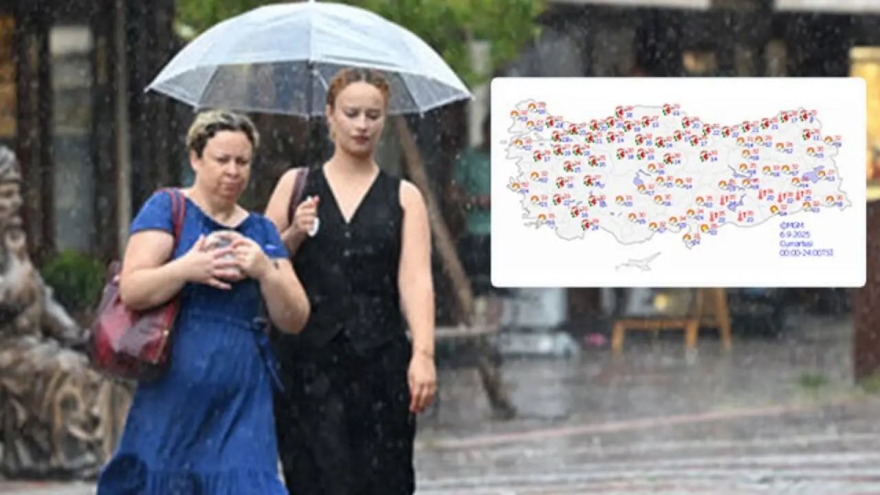 Bugün yağmur yağacak mı? Meteoroloji'den 18 Eylül Çarşamba hava durumu tahmini 5