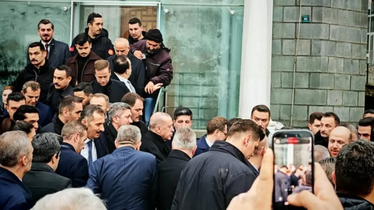 Cumhurbaşkanı Erdoğan'ın Rize Ziyaretinden Kareler 2